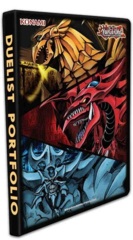 Konami Yu-Gi-Oh! Egyptian Gods Portfolio Slifer, Obelisk & Ra